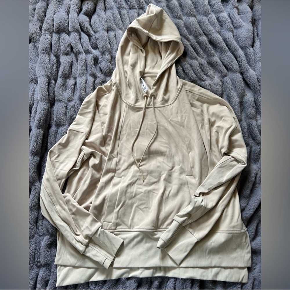 Balance Athletica Beige Hooded Sweatshirt - Picture 2 of 7